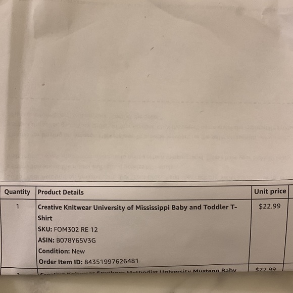 New with tags 🏷️ Ole Miss Toddler T-Shirt - Picture 2 of 3